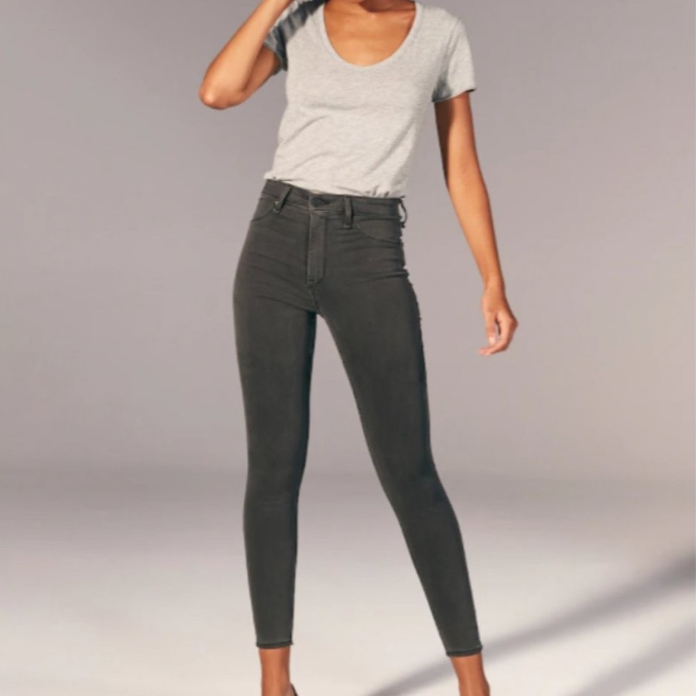 Abercrombie & Fitch Simone High Rise Jean Legging